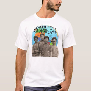 Troy del sur contra la camiseta del mundo