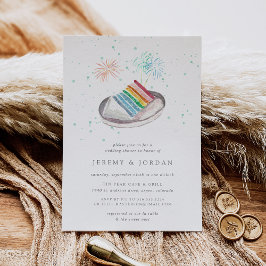 Trozo de amor | Invitación a la ducha de bodas