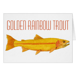 Trucha de arco iris de oro