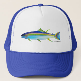 Trucha de garganta de yellowfin; sombrero de béisb