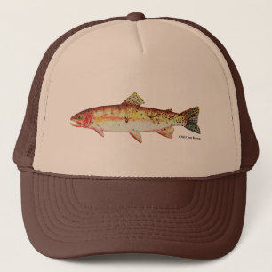 Trucha de garganta de Yellowstone: Sombrero de béi
