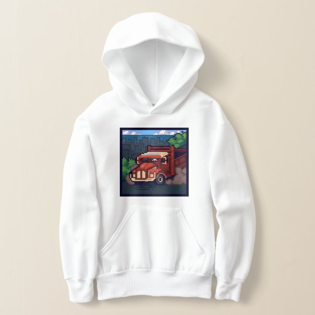 Truck pixel art, Pixelart  (Distribución )