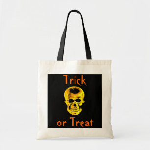 Truco de cráneo dorado o bolsa de tratamiento