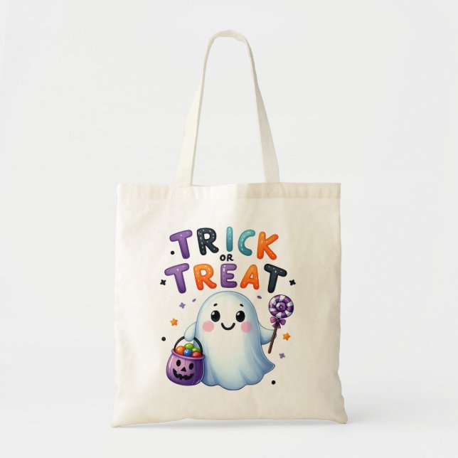 Truco de fantasma o bolsa de tratamiento (Frente)