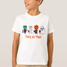 Truco de Halloween o camiseta de tratantes