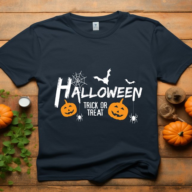 Truco de Halloween o trata camisetas (Subido por el creador)
