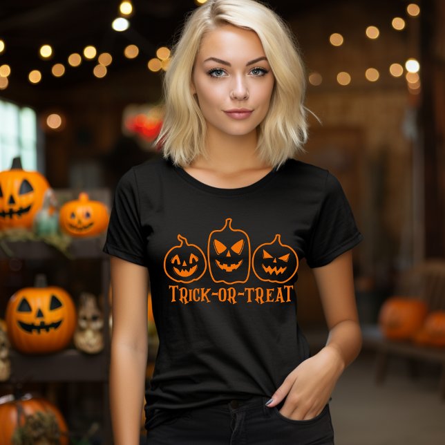 Truco de Halloween o trata camisetas (Subido por el creador)