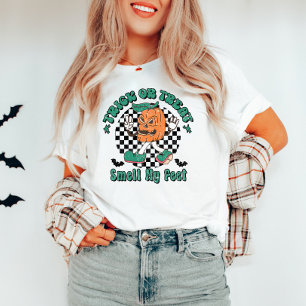 Truco de Halloween o trata de oler la camiseta de