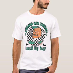 Truco de Halloween o trata de oler la camiseta de 