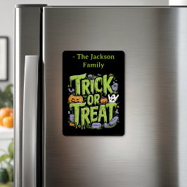 Truco espeluznante o trata a Slime Halloween