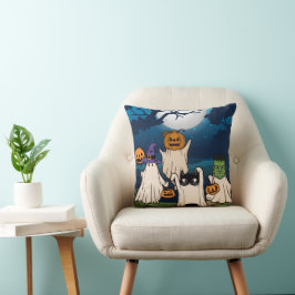 Truco fantasma o Cojín decorativo de tratamiento