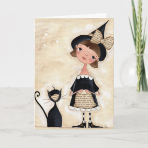 Truco o invitación - tarjeta de felicitación