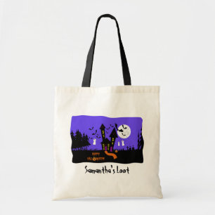 "Truco o tratamiento" Bolsa de Loot de Halloween