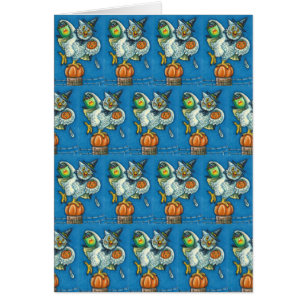 TRUCO O TRATAMIENTO, HUELE MI PIE HALLOWEL TARJETA