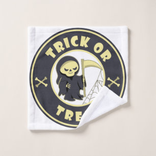 Truco o tratar el carácter de pañal gris de Hallow