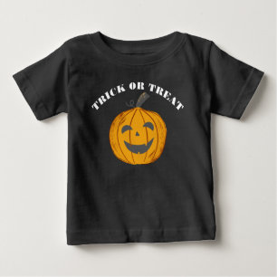 Truco O Trate Camiseta Bebé Negro