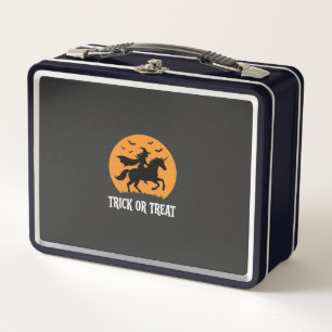 Truco o trato Bruja Unicornio Diseño de Halloween_
