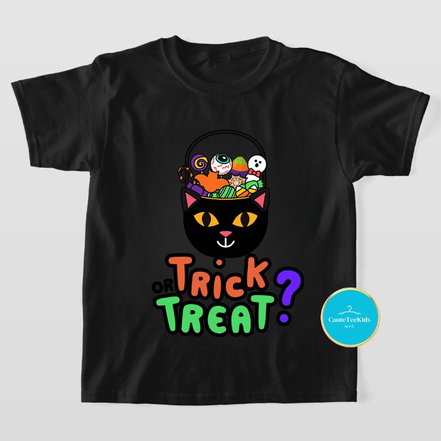 Truco o trato | Camiseta de Halloween (Subido por el creador)