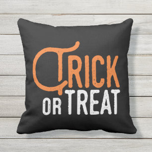 Truco o trato Cojín decorativo de Halloween