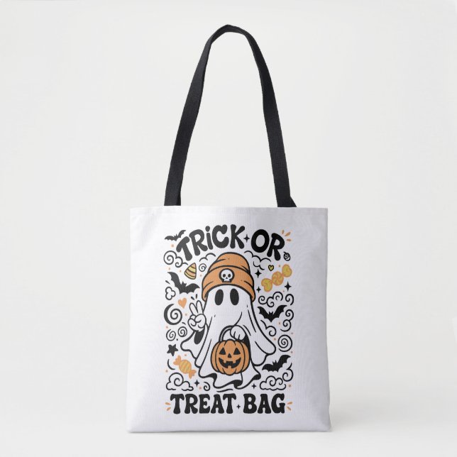 Truco o trato Fantasma con Bolsa (Anverso)