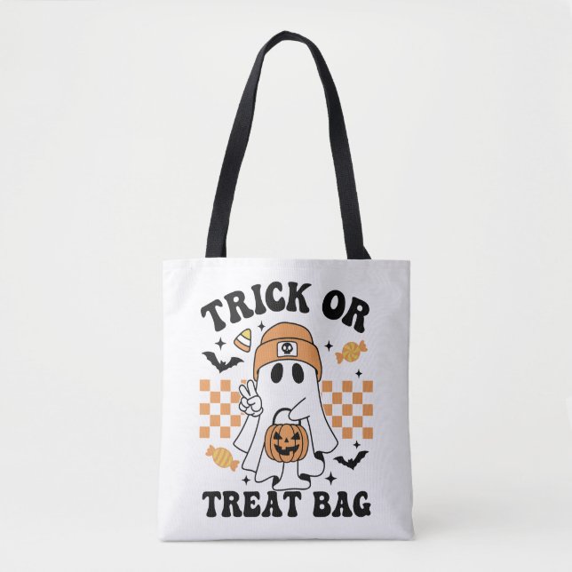Truco o trato Fantasma con Bolsa (Anverso)