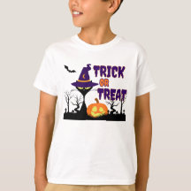 Truco o trato - Gato de Halloween - Camiseta para