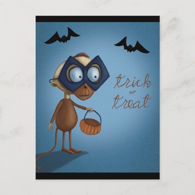 Truco o trato - Postales de Halloween (Anverso)