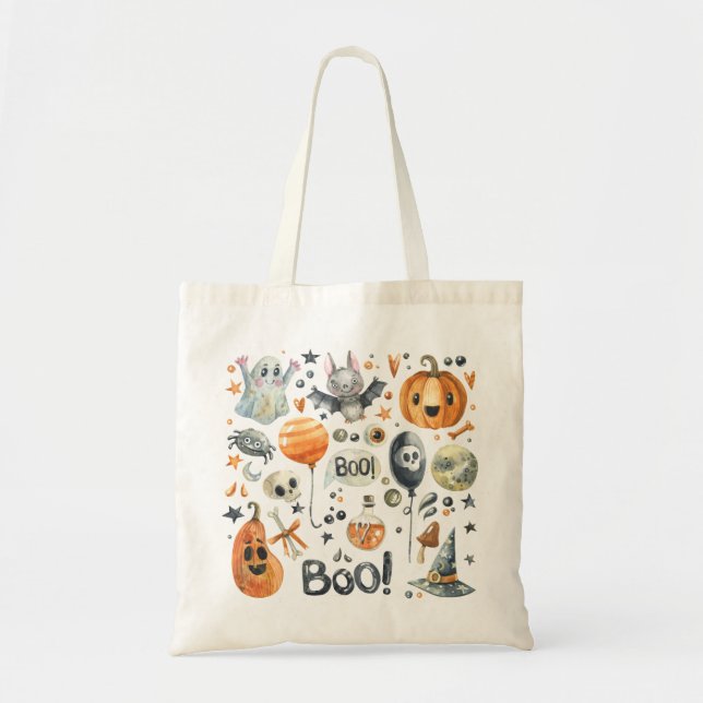 Truco o truco de Halloween Spooktacular| Bolsa Tot (Frente)