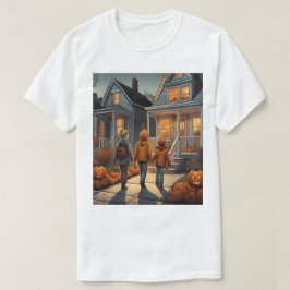 Truco personalizado O Trate Camiseta De Halloween