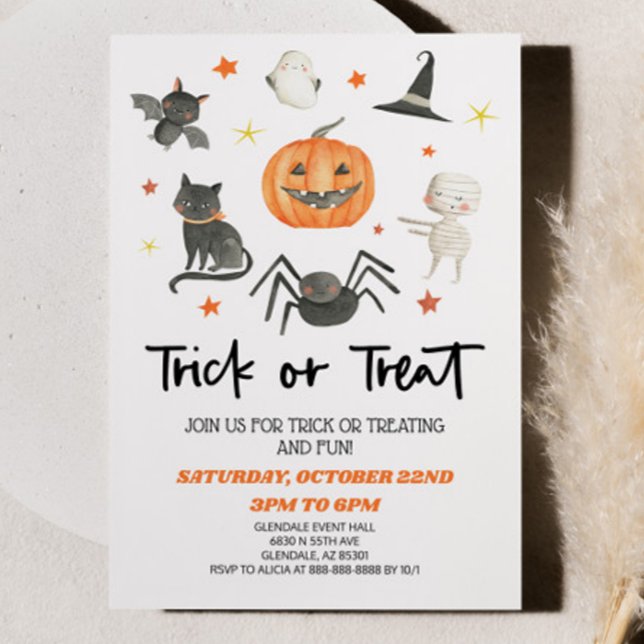 Trucos de Halloween o invitaciones a fiestas (Subido por el creador)