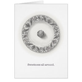 Trufas en un ilustracion de lápiz de placa