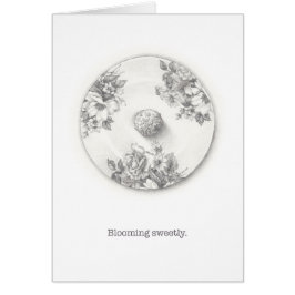 Trufas en un ilustracion de lápiz de placa