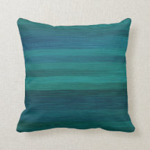 Trullo, azul, almohada decorativa brillante y de