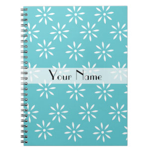 Trullo de Customizeable y cuaderno de la flor