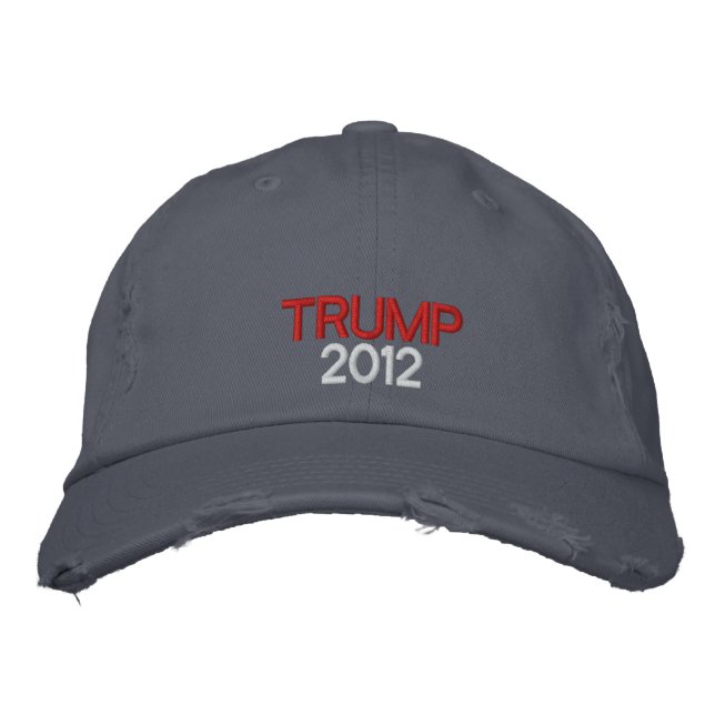 Trump 2012 Gorra bordado (Anverso)