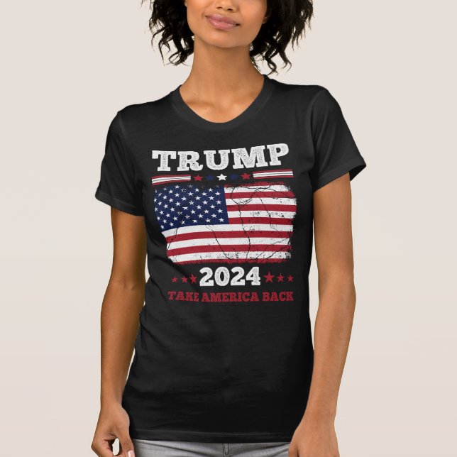 Trump 2024: Devuélvanse la camiseta de las mujeres (Anverso)