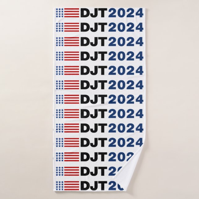Trump 2024 DJT (Toalla de baño)