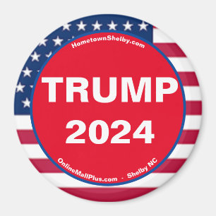 TRUMP 2024 Imán patriótico