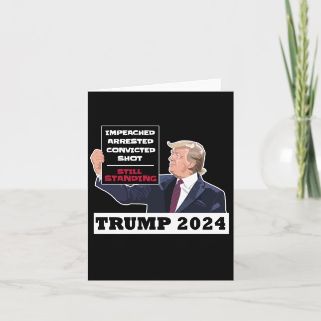 Trump 2024 sigue en las elecciones presidenciales  (Anverso)