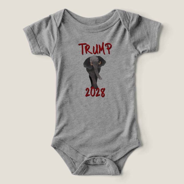 Trump 2028 con Elefante (Diseño delantero )