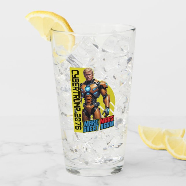 Trump 2076 | Campaña Presidencial Marciana (Anverso (hielo))