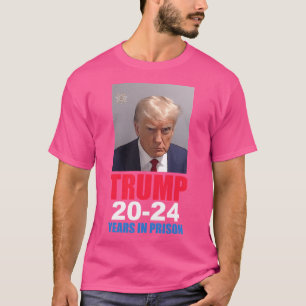Trump 20-24 años en camiseta de prisión - Donald T