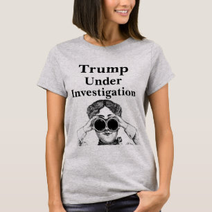Trump bajo camiseta de investigación
