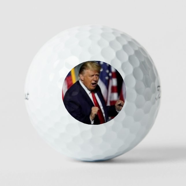 Trump - Bolas de golf de baile victorioso, (Anverso)
