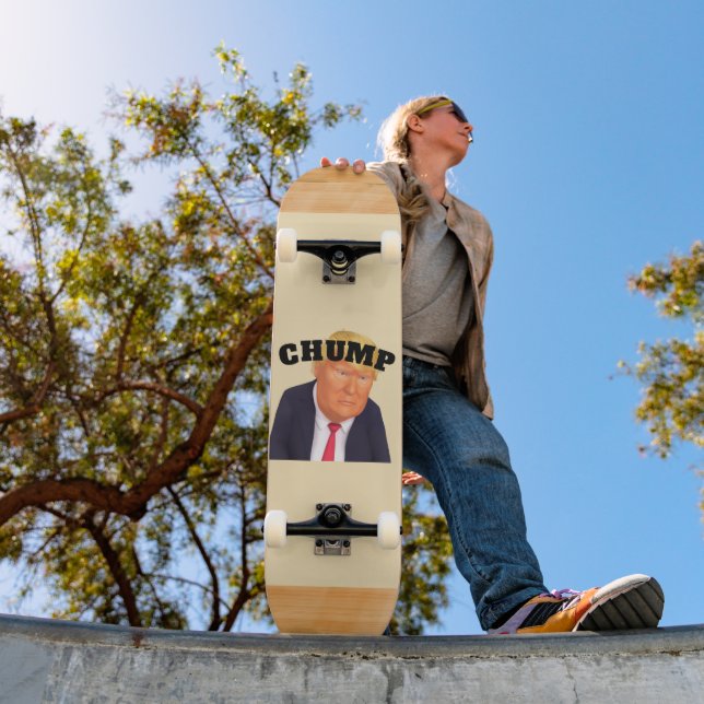 Trump/Chump Skateboard (Exterior 1)