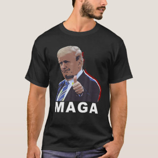 Trump con fuerza para la camiseta de MAGA