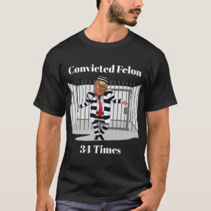 Trump condenado por la camiseta de Felon