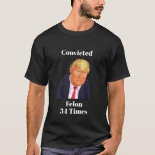 Trump condenado por la camiseta de Felon