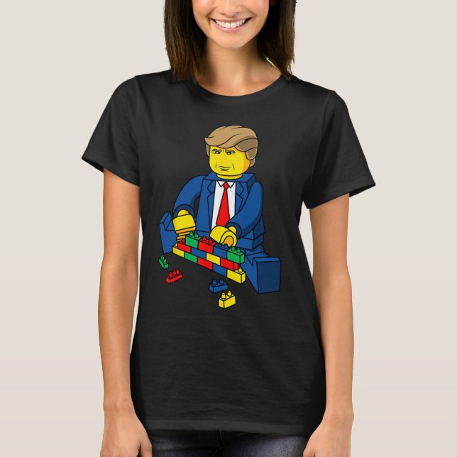 Trump Construye Una Camisa De Muro (Anverso)