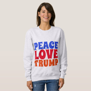 TRUMP de amor por la paz (Donald), camisetas antig